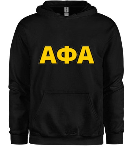 Black Alpha Hoodie