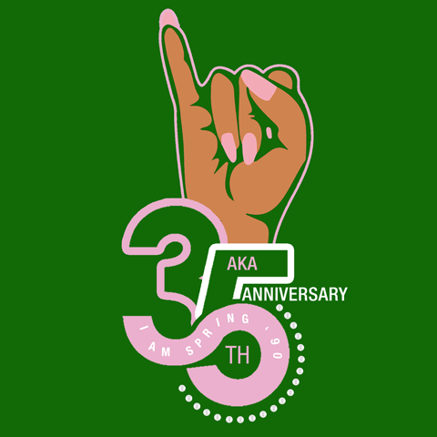 Spring 90 35th anniversary Pinky hoodie
