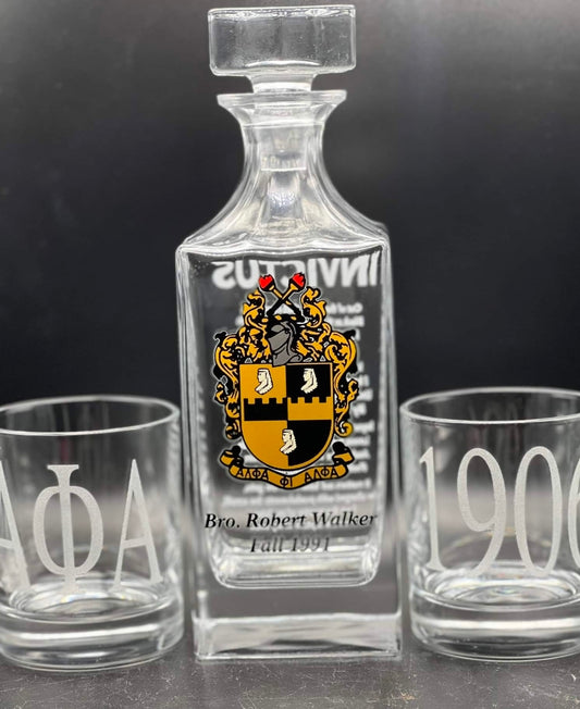 ΑΦΑ Glass Decanter